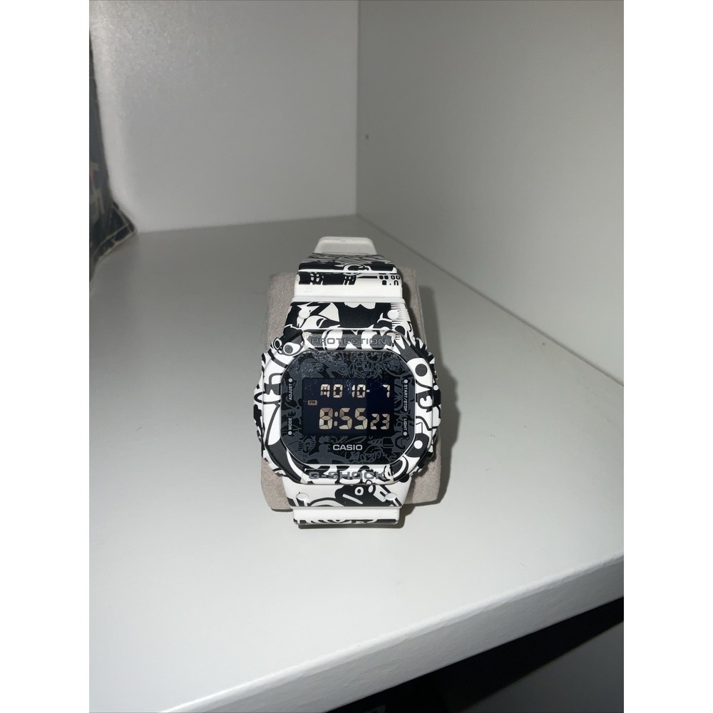 G Shock Casio Camouflaged style black and white Model - Picture 2 of 11